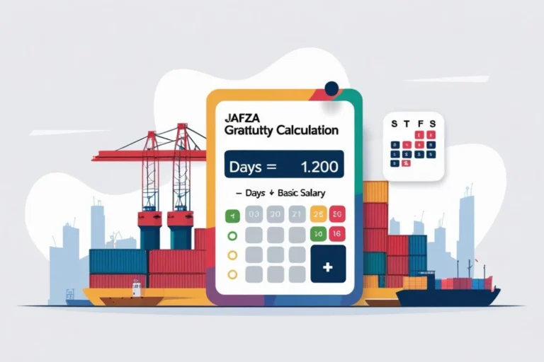JAFZA Exact Gratuity Calculation 1 JAFZA vs DMCC, DIFC & ADGM — Rules & Tools